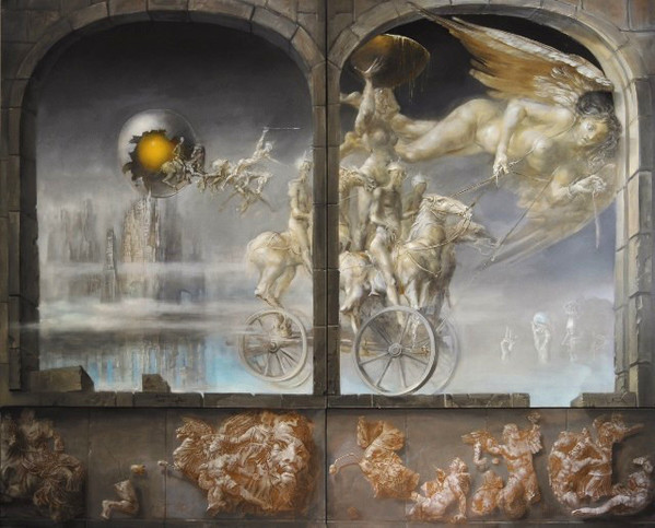 Hans-Peter Müller | Transport nach Gallien |  Surrealismus Aktuelle