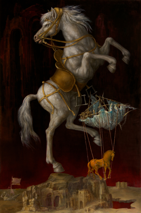 Alexandra Müller-Jontschewa | TROJA-Castel | Surrealismus Aktuelle