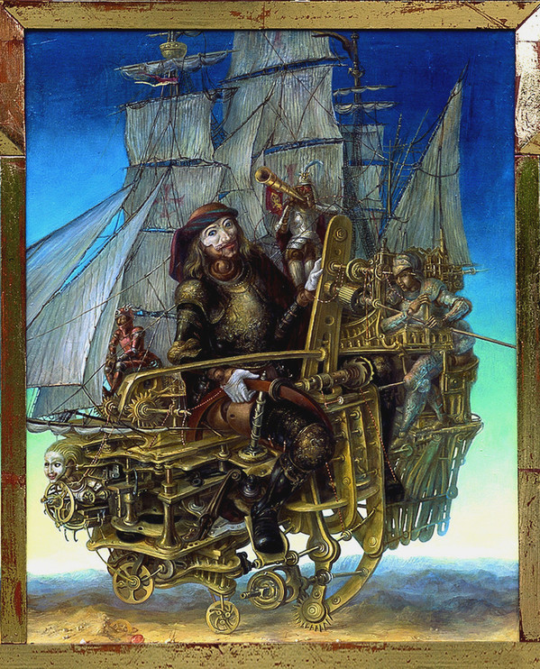 L'outremer,Triptychon | Alexandra Müller-Jontschewa | Surrealismus-Aktuelle