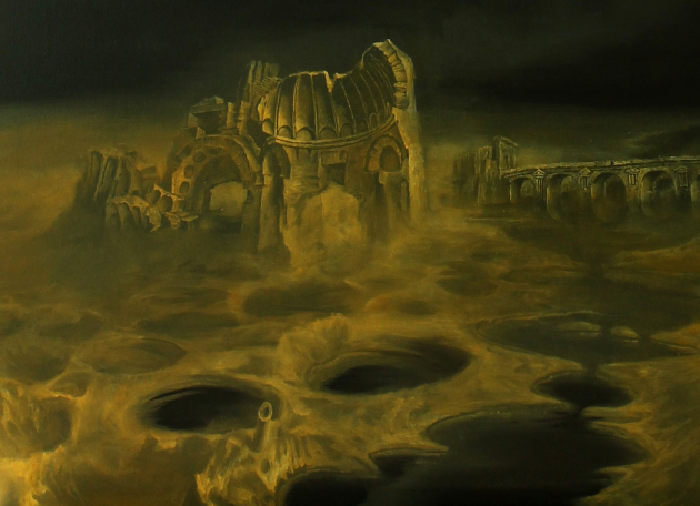 Hans-Peter Müller | Hommage aux A.Dürer und G.Piranesi | 2015 | Surrealismus-Aktuelle.com