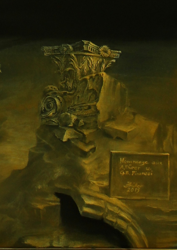 Hans-Peter Müller | Hommage aux A.Dürer und G.Piranesi | 2015 | Surrealismus-Aktuelle.com