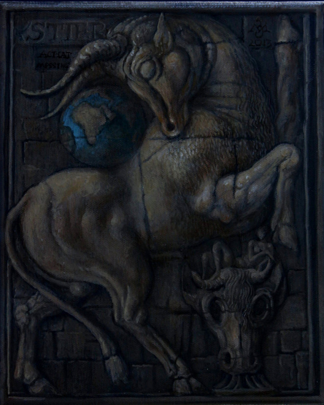 Alexandra Müller-Jontschewa | Sternbild: Stier | Surrealismus-Aktuelle.com