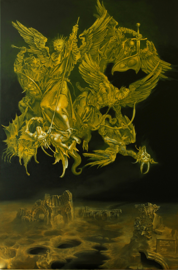 Hans-Peter Müller | Hommage aux A.Dürer und G.Piranesi | 2015 | Surrealismus-Aktuelle.com