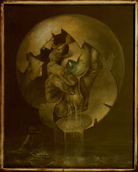 Hans-Peter Müller | Odins Auge, Edda II | Surrealismus Aktuelle