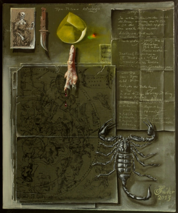 Hans-Peter Müller | Sternbild: Scorpion | Surrealismus-Aktuelle.com