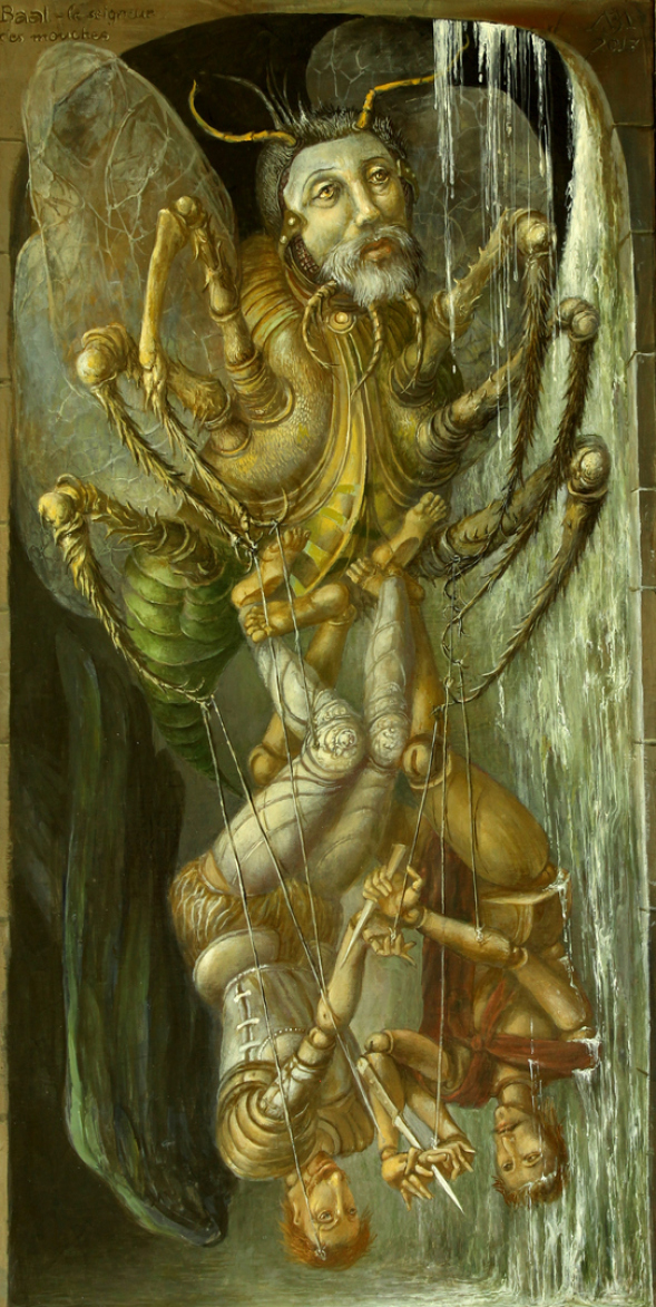Alexandra Müller-Jontschewa | Baal - Herr der Fliegen | surrealismus-aktuelle.com