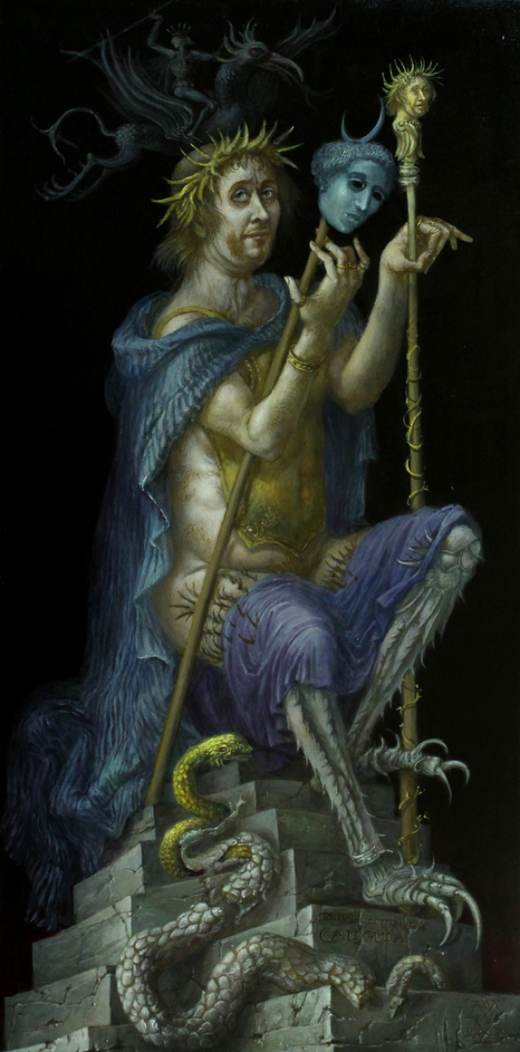 Alexandra Müller-Jontschewa | Gaius Germanicus Caligula | Surrealismus-Aktuelle.com