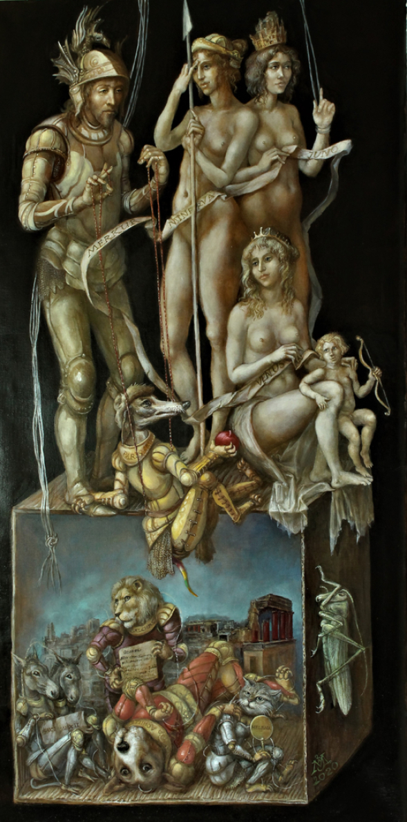 Alexandra Müller-Jontschewa | Freie Bühne Hellas | Surrealismus-Aktuelle.com