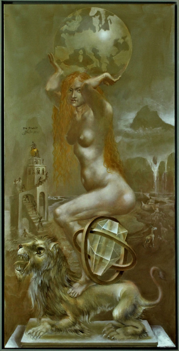 Hans-Peter Müller | Die neunte Welt | surrealismus-akutelle.com