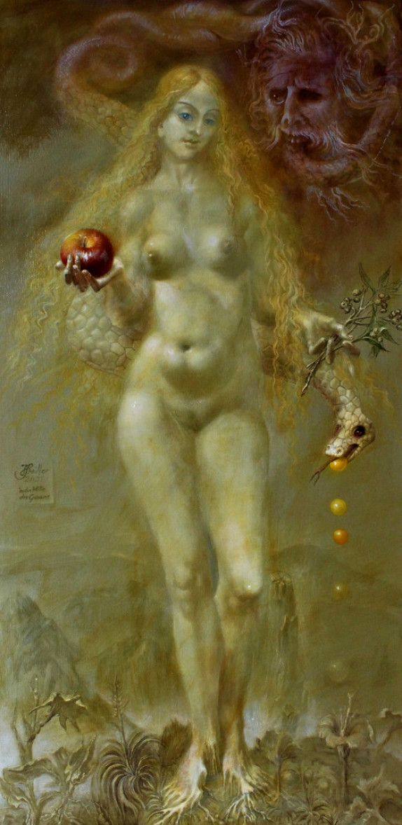 Hans-Peter Müller | In der Mitte des Gartens | surrealismus-akutelle.com