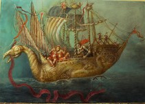 Alexandra Müller-Jontschewa | Narrenschiff| Surrealismus-aktuelle.com