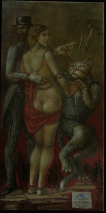 Alexandra Müller-Jontschewa | Der große Ball beim Satan |2024| Surrealismus-aktuelle.com