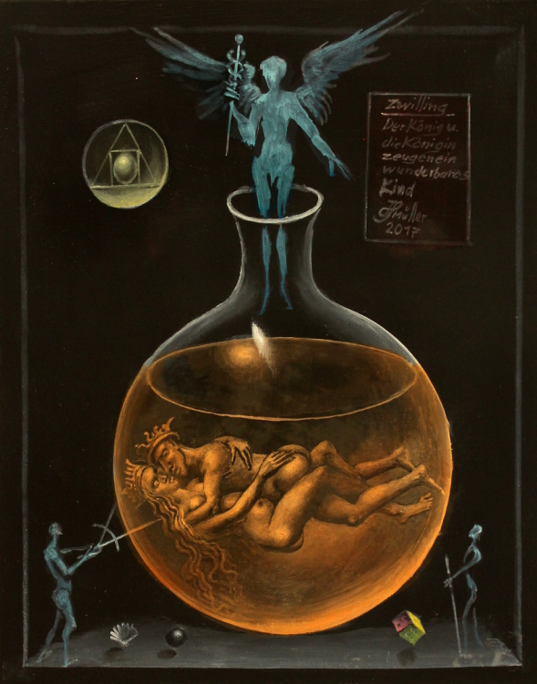 Hans-Peter Müller | Sternbild - Zwillinge | Surrealismus-Aktuelle.com