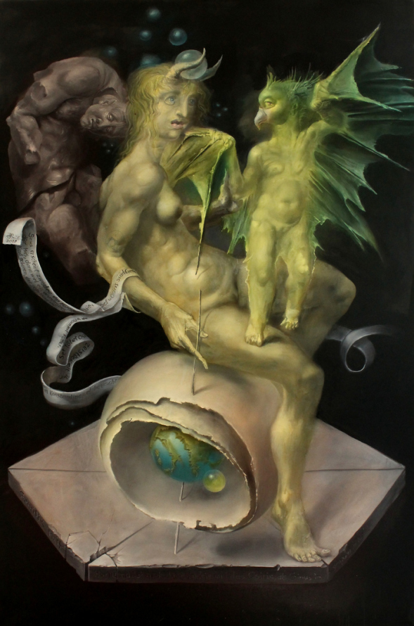 Hans-Peter Müller | Das Horusmädchen | Surrealismus-Aktuelle.com