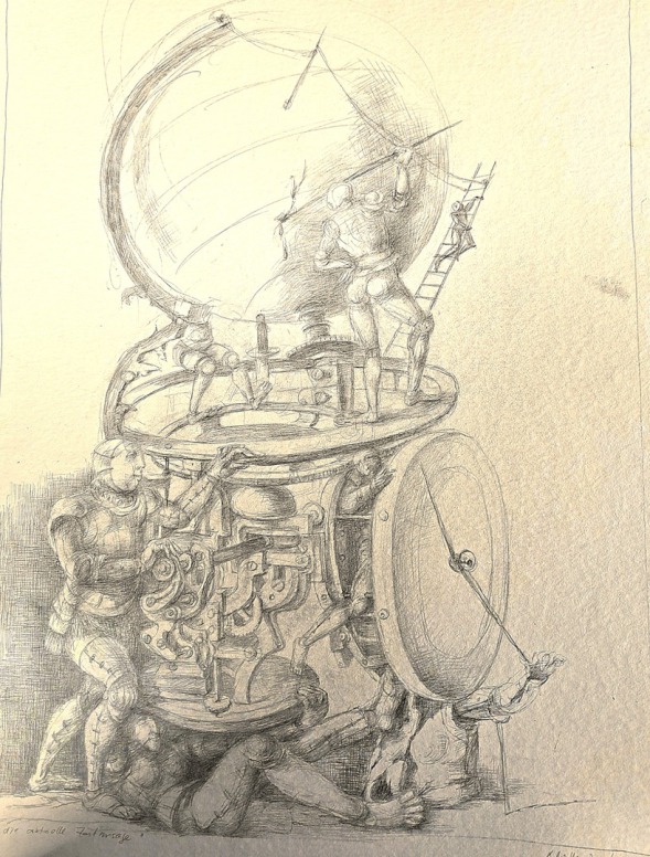 Alexandra Müller-Jontschewa | Die aktuelle Zeitansage |2026| Surrealismus-aktuelle.com